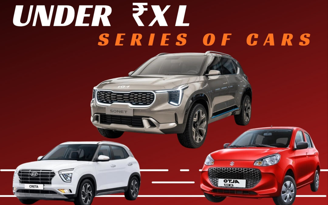 Under ₹X Series of Cars: Best Auto Deals to Buy Smart