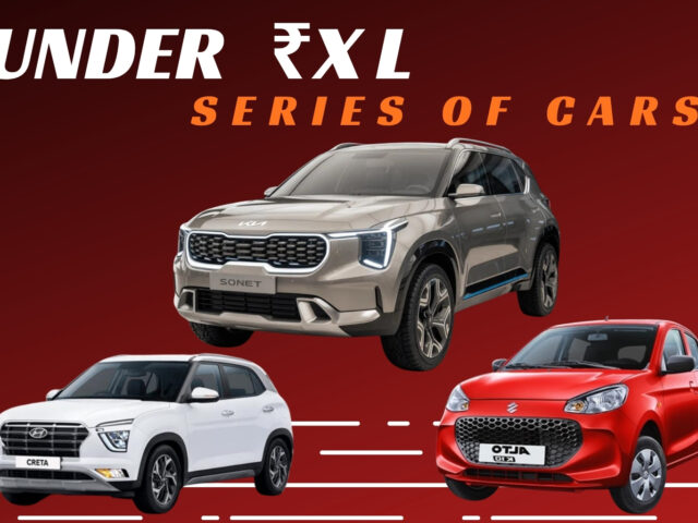 Under ₹X Series of Cars: Best Auto Deals to Buy Smart