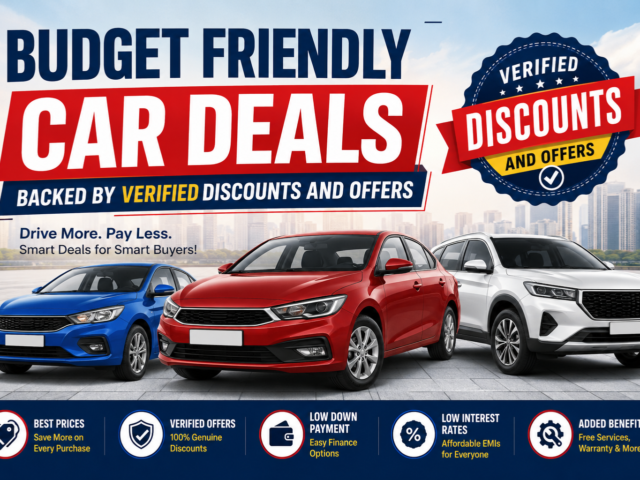 Budget Friendly Car Deals Backed by Verified Discounts and Offers