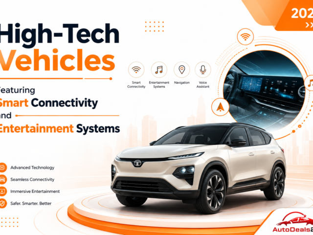 High-Tech Vehicles Featuring Smart Connectivity and Entertainment Systems