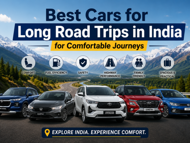 Best Cars for Long Road Trips in India for Comfortable Journeys