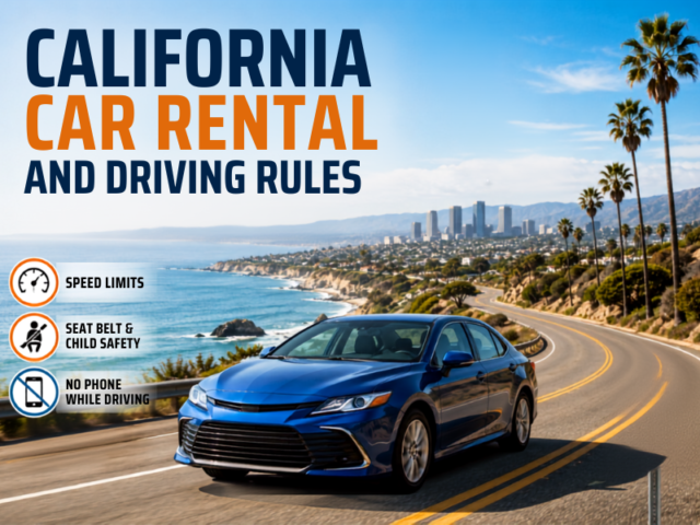 California Car Rental and Driving Rules You Should Know