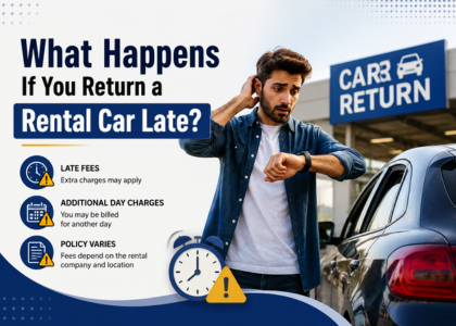 Return a Rental Car Late